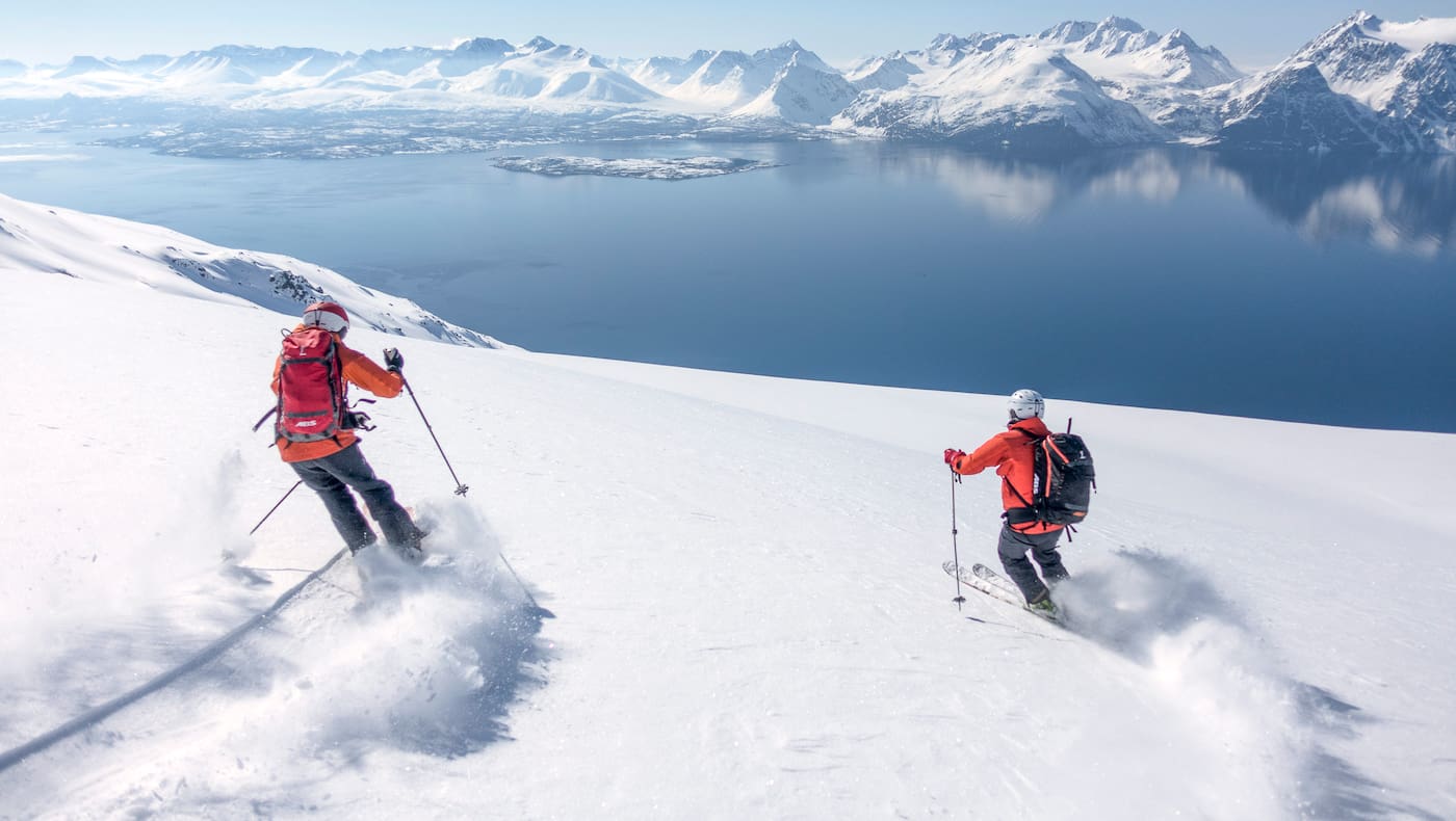 Lyngen Norwegen Skitouren