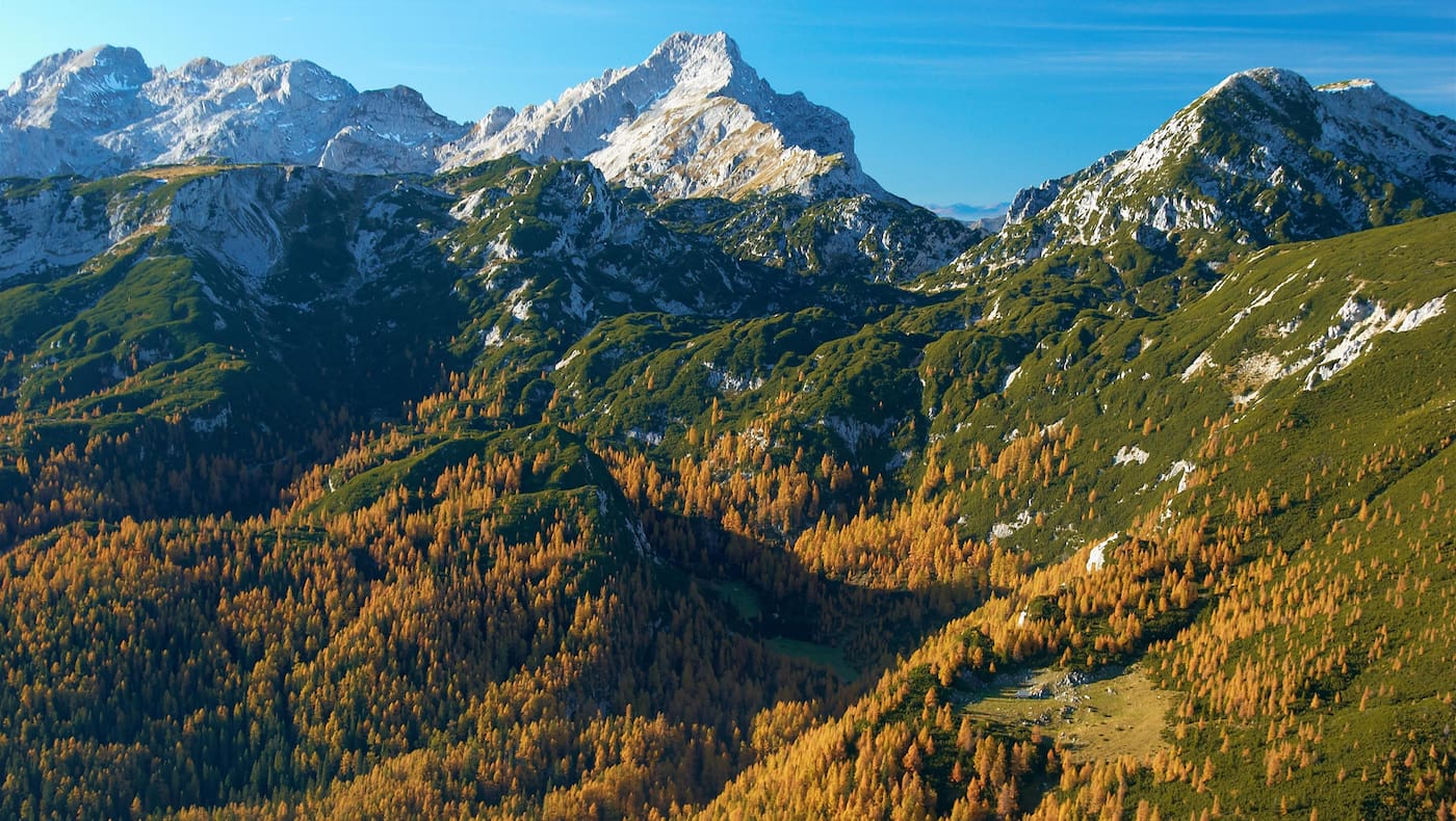 Dleskovec Plateau und Ojstrica, Steiner Alpen, Bergsteigerdorf Luče