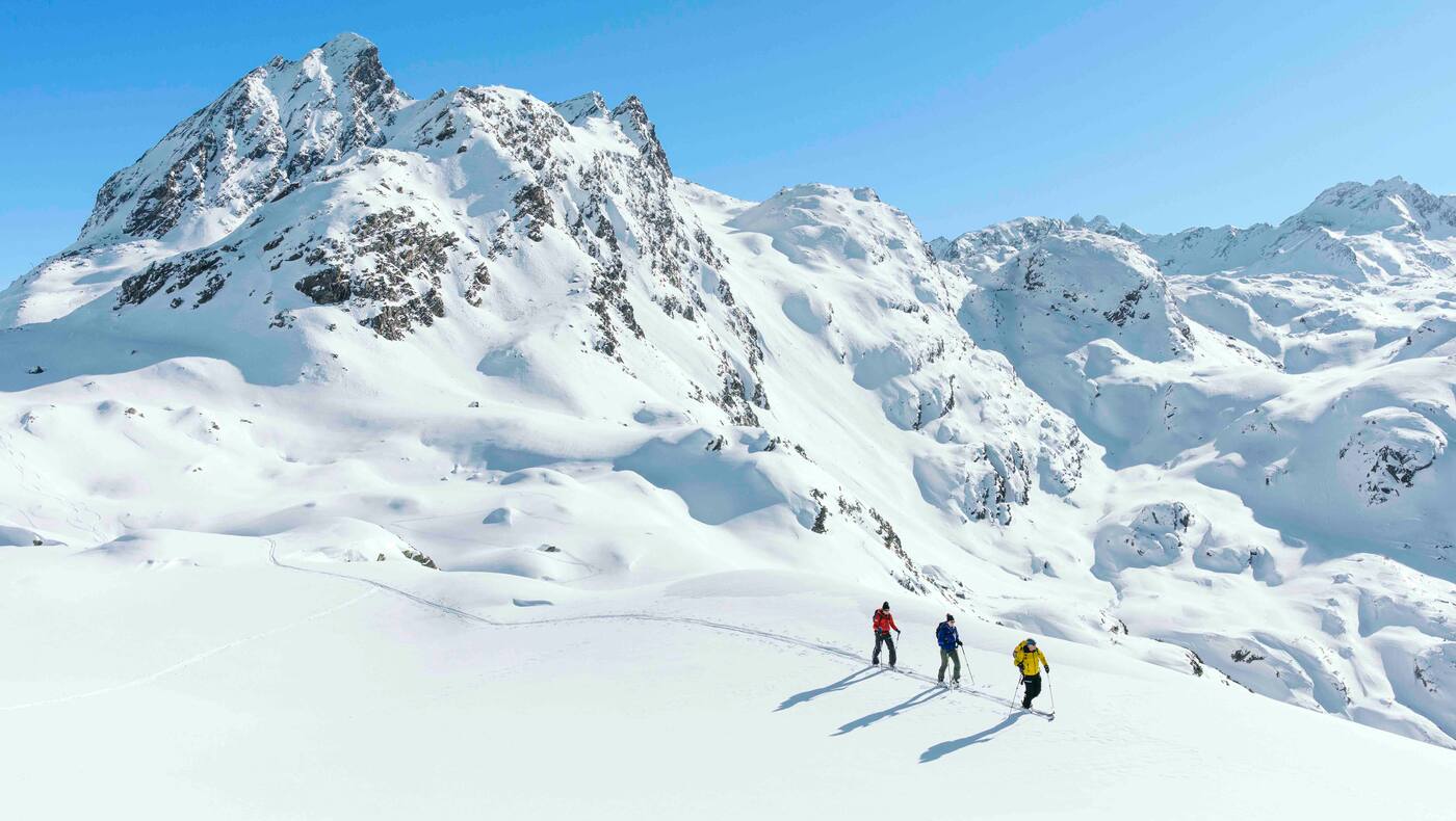Ein Traum in Weiß - Skitouren in der Silvretta ausgehend von Galtür im Paznaun.