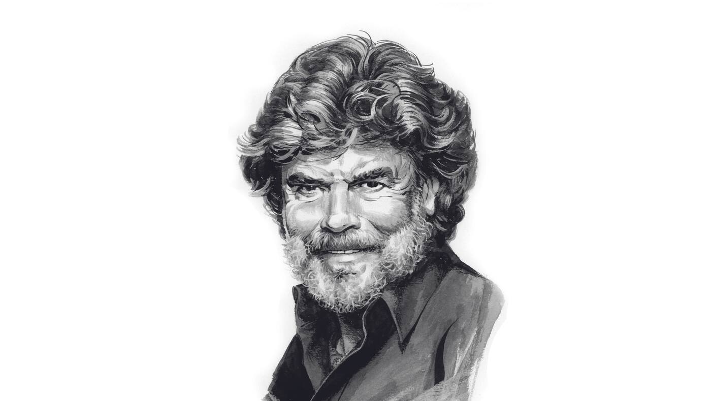 Reinhold Messner. Bergsteiger und Autor.