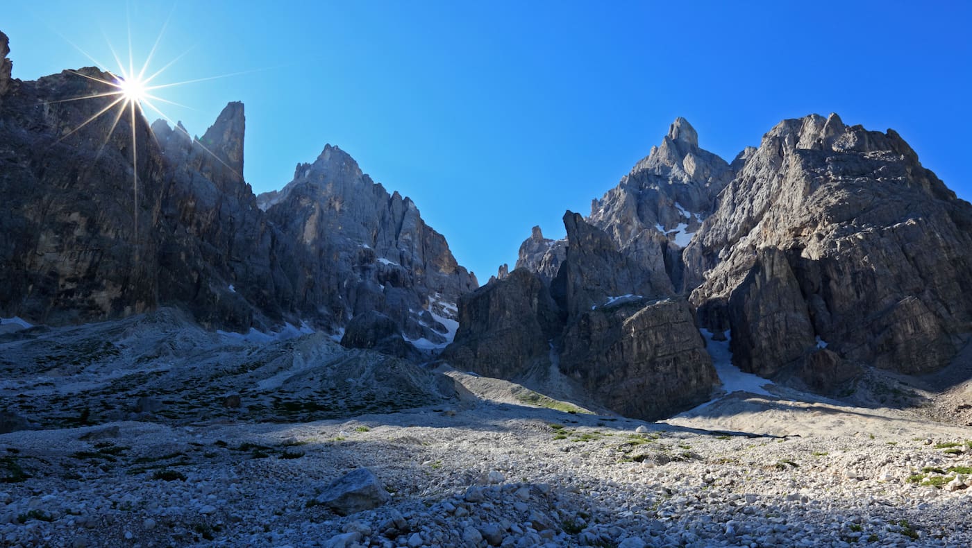 Vizentiner Alpen im Trentino: Cima Vezzena