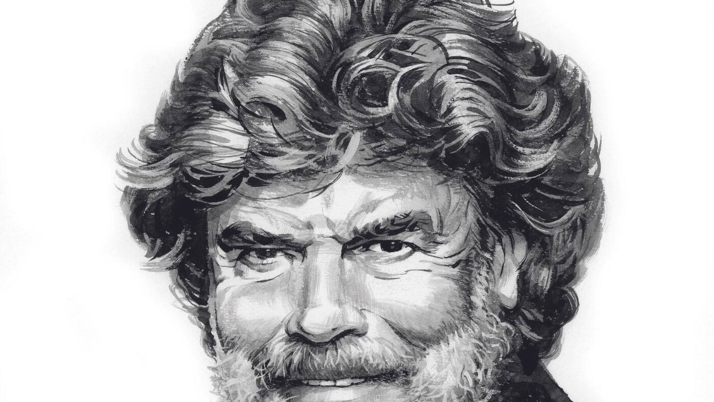 Portrait von Reinhold Messner.