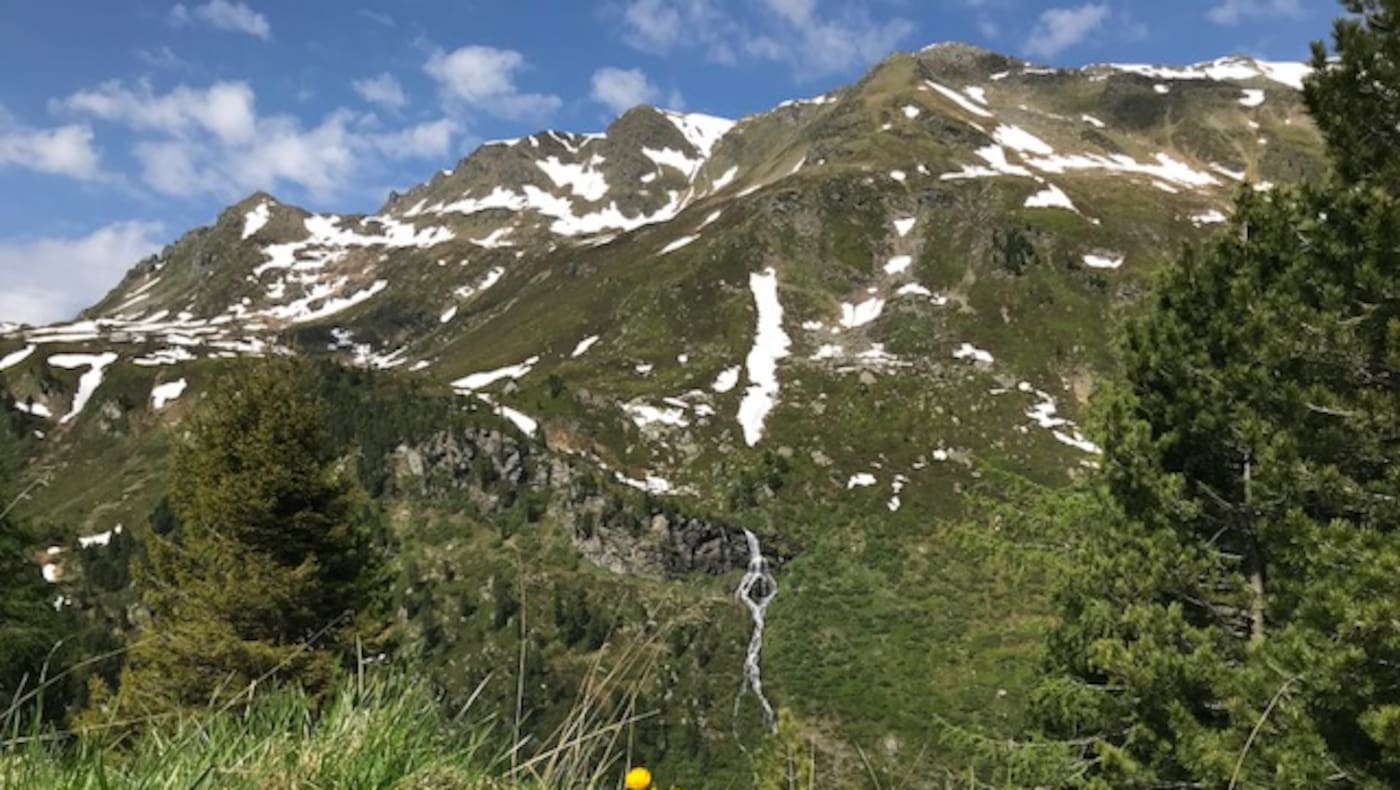 Saubere Berge - unterwegs im Mölstal in den Tuxer Alpen.
