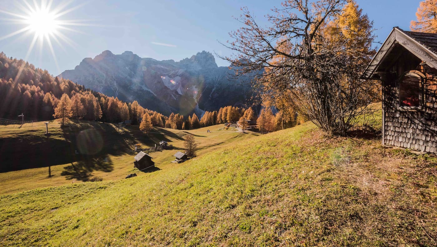 So schön ist der Herbst in der Dolomiten UNESCO-Region