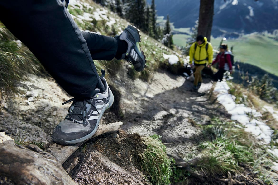 Grip in jedem Gelände: der adidas TERREX Swift R3 Wanderschuh