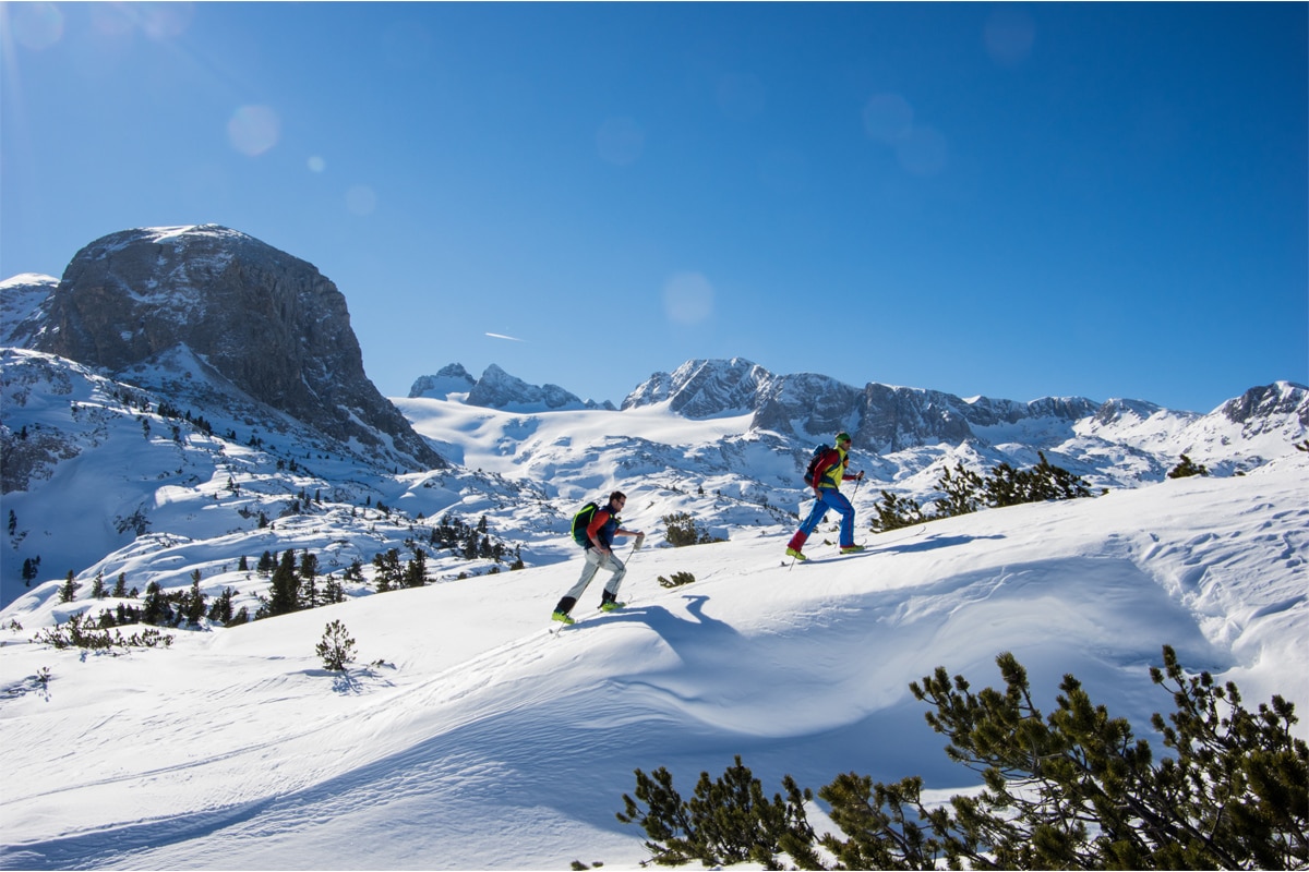 Skitouren-Gehen am Dachstein