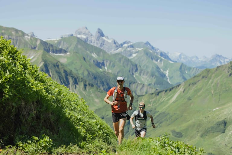 Trailrunning - Profis zieht es bereits im Frühling ins Gebirge. 
