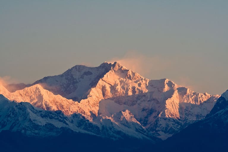 Der 8.586 Meter hohe Kangchendzönga