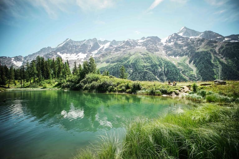 Der Schwarzsee im Lötschental