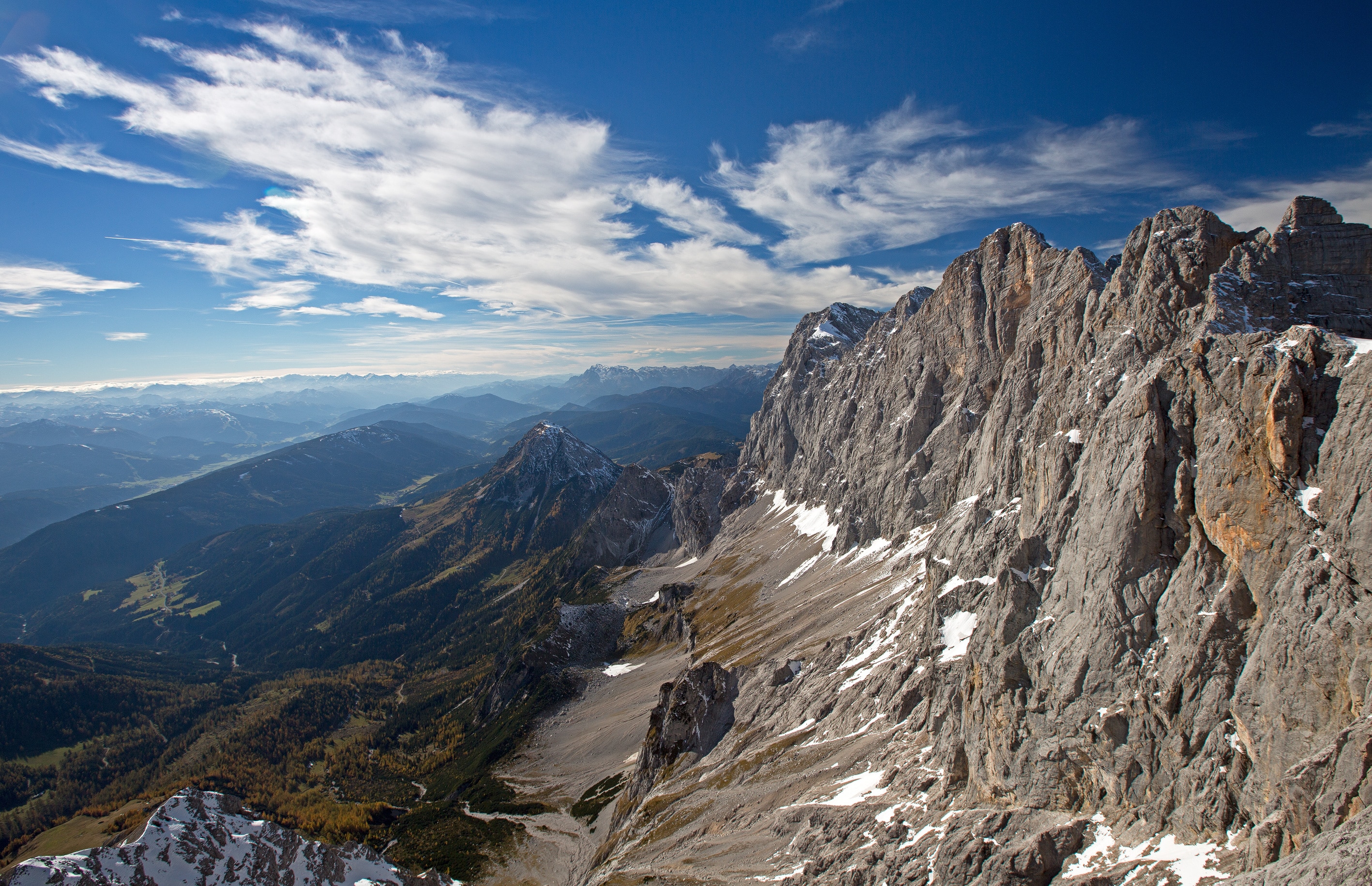 Dachsteingebirge mit der Südwand
