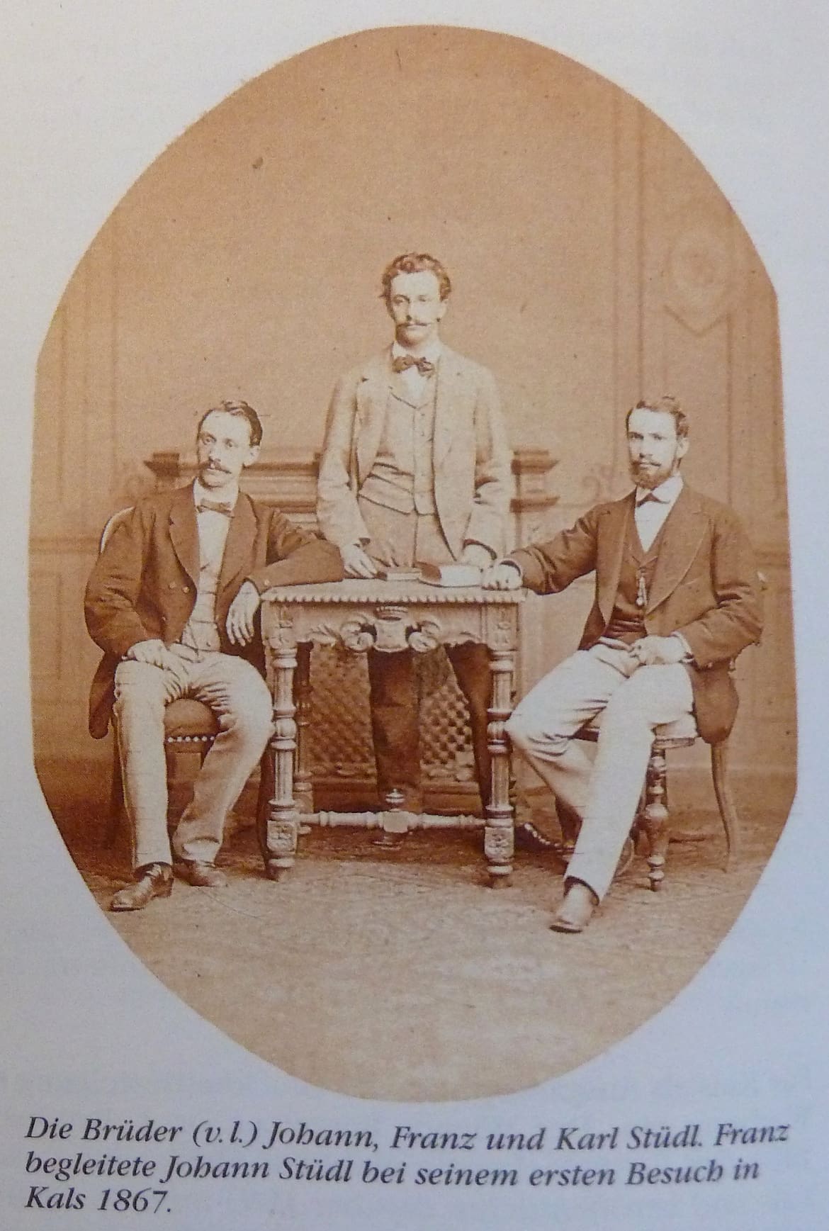 Die Brüder Stüdl um 1867