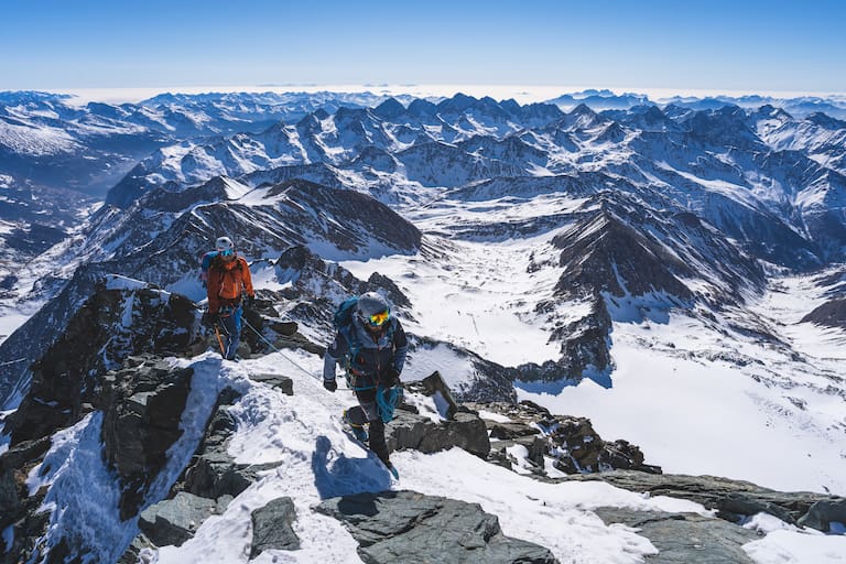 Mit Bergführer – letzter Anstieg zum Großglockner