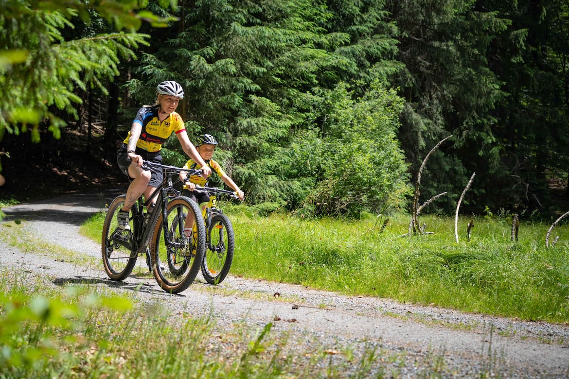 Der Nationalpark Bayerischer Wald lässt sich auch mit dem Rad bestens erkunden.