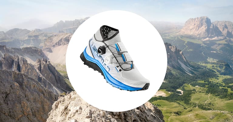 Tag 29: Mountain Running-Schuhe von La Sportiva.
