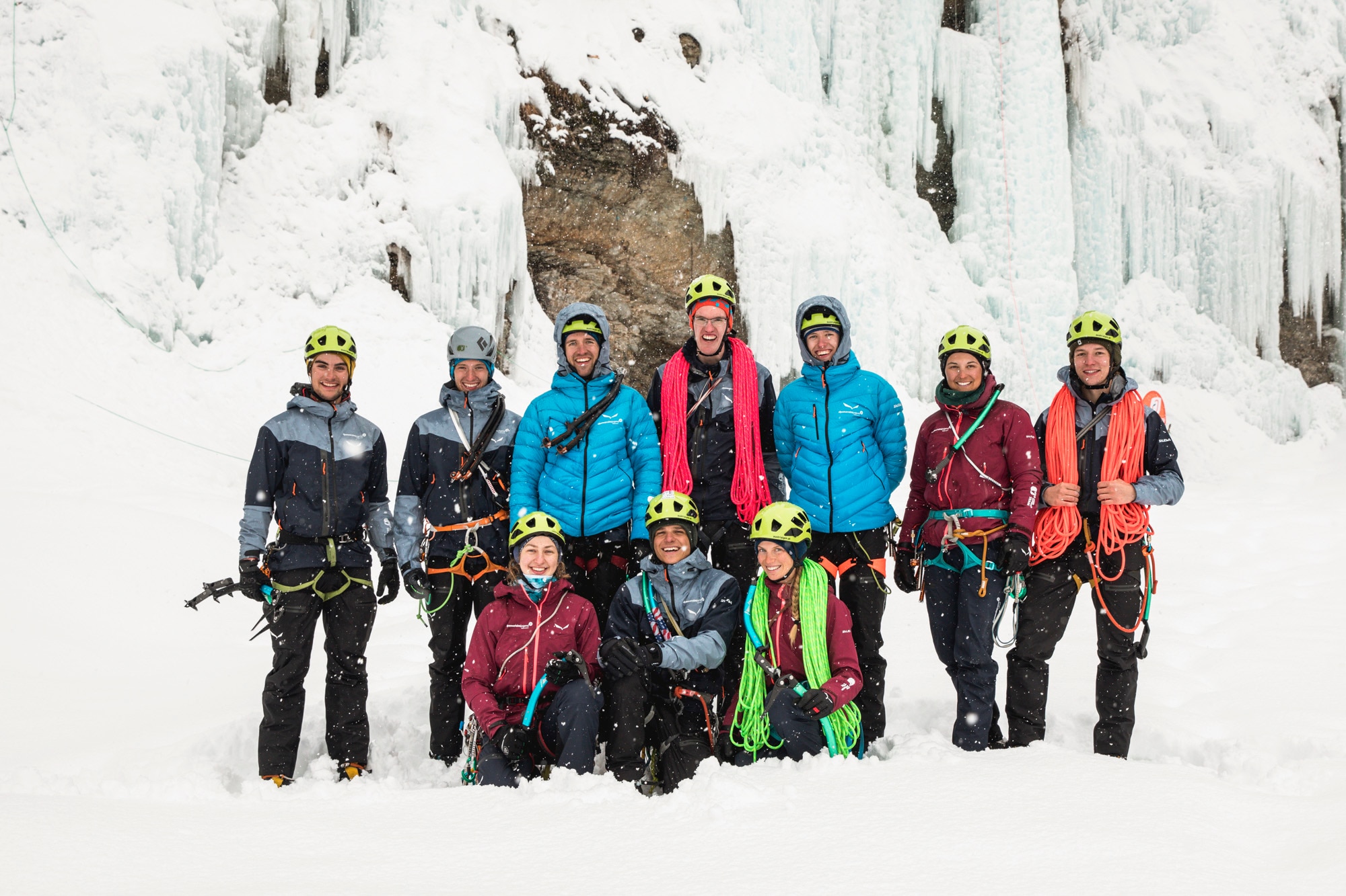 Das Team der Jungen Alpinisten
