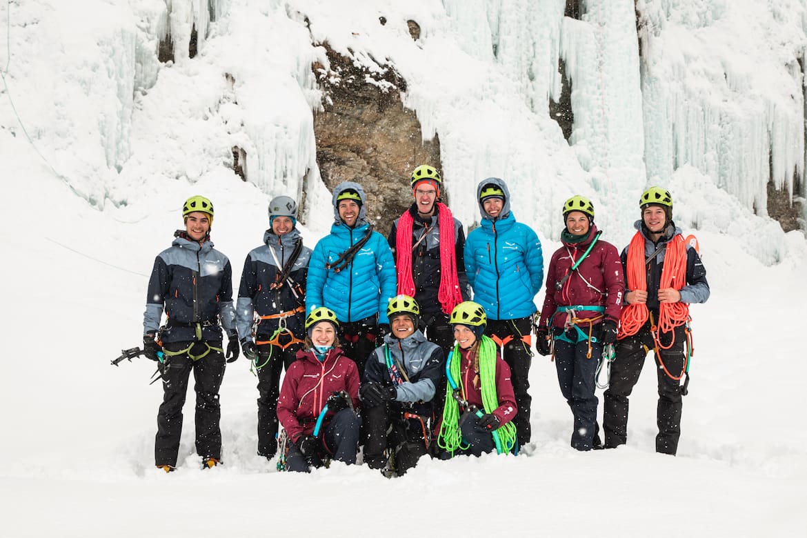 Das Team der Jungen Alpinisten