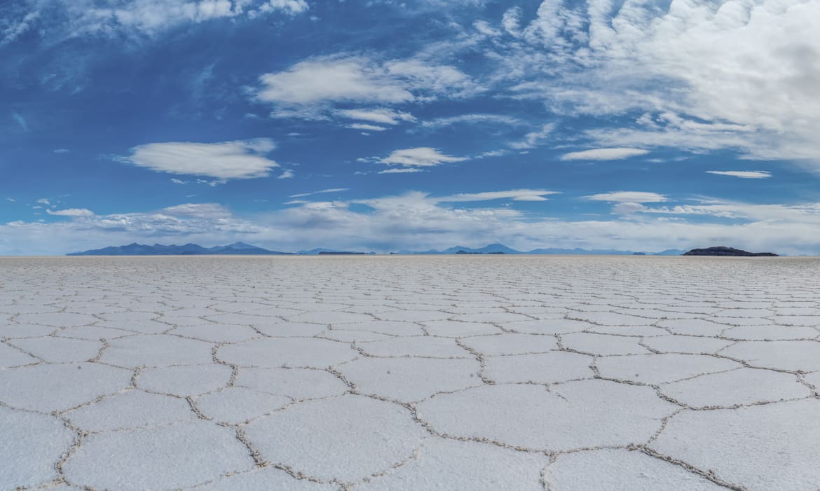 Salar de Uyuni Bolivien