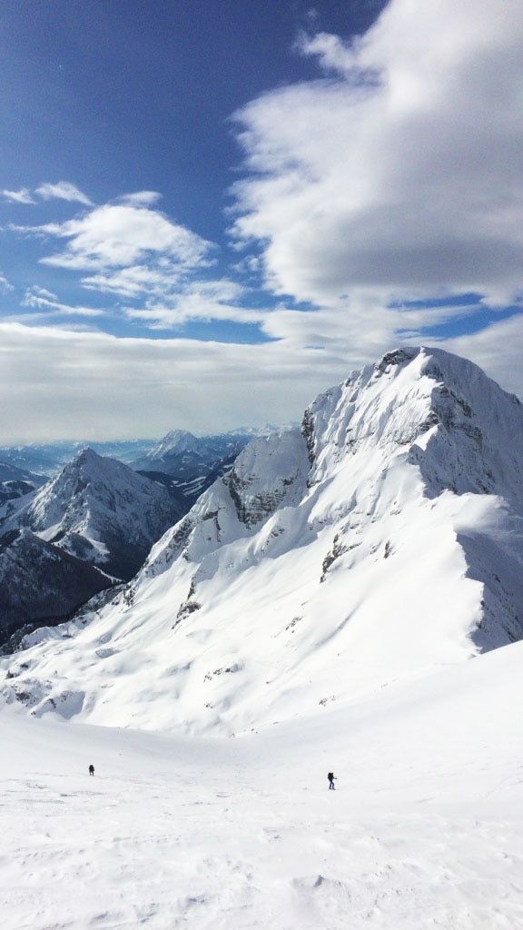 Gesäuse-Berge: Skitour auf den Scheiblingstein in den Haller Mauern