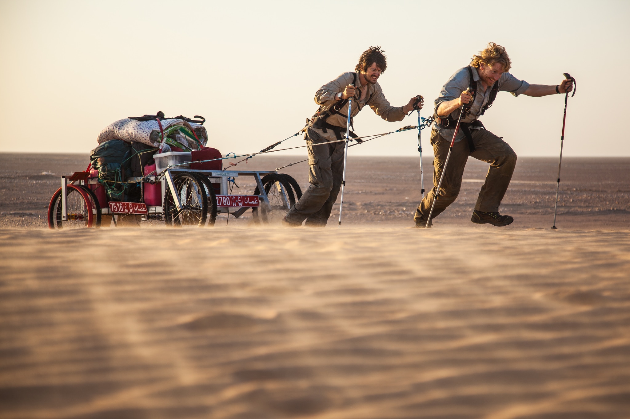 Es müssen nicht immer epische Abenteuer sein. Manchmal tun die aber auch gut. Wie hier in der Rub al-Chali Wüste.    