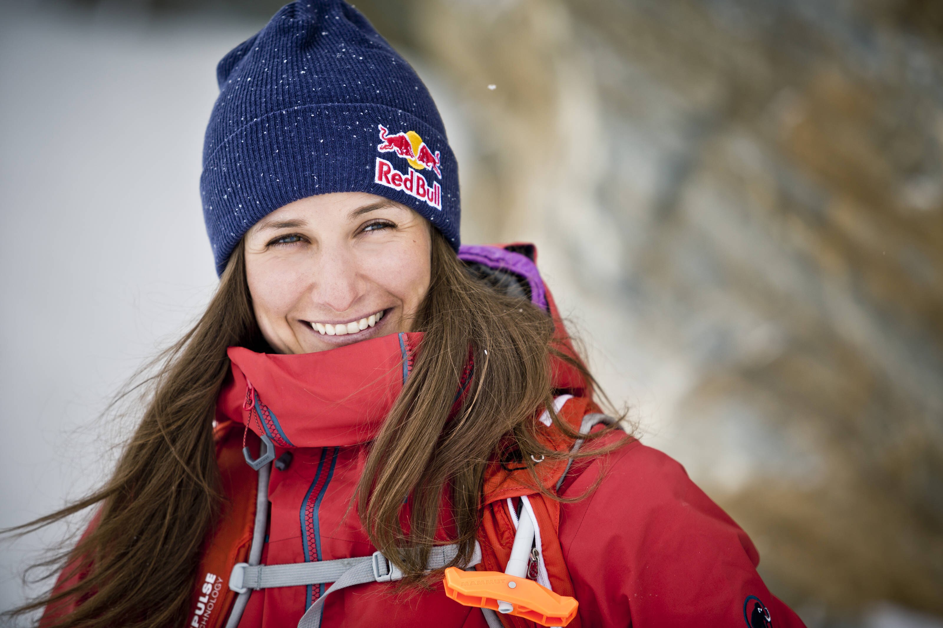 Nadine Wallner ist Freeride Doppel-Weltmeisterin und lebt für die Berge