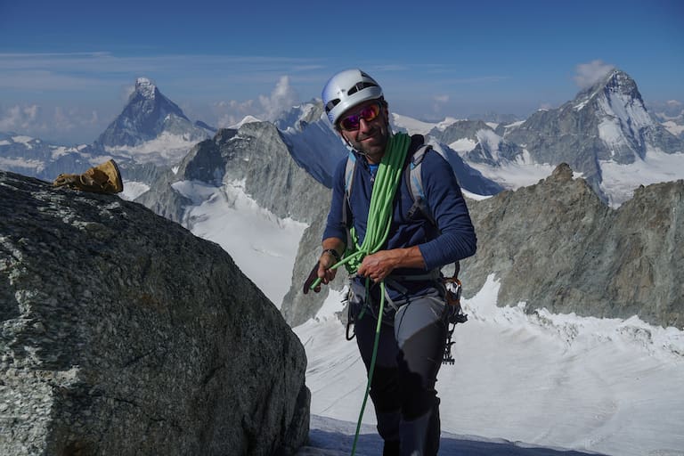 Christophs Beweggründe für den Beruf Bergführer: „Neben der Natur an sich, sind es die Menschen, die mich begeistern“