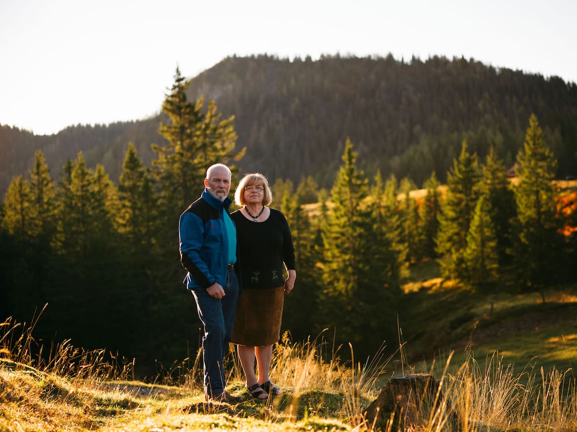 Hans und Helga Traxler, seit 43 Jahren verheiratet, bewirtschaften seit 23 Jahren die Mödlinger Hütte.