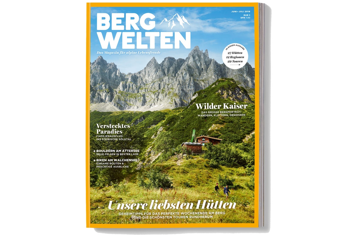 Bergwelten Magazin Juni/Juli 2016
