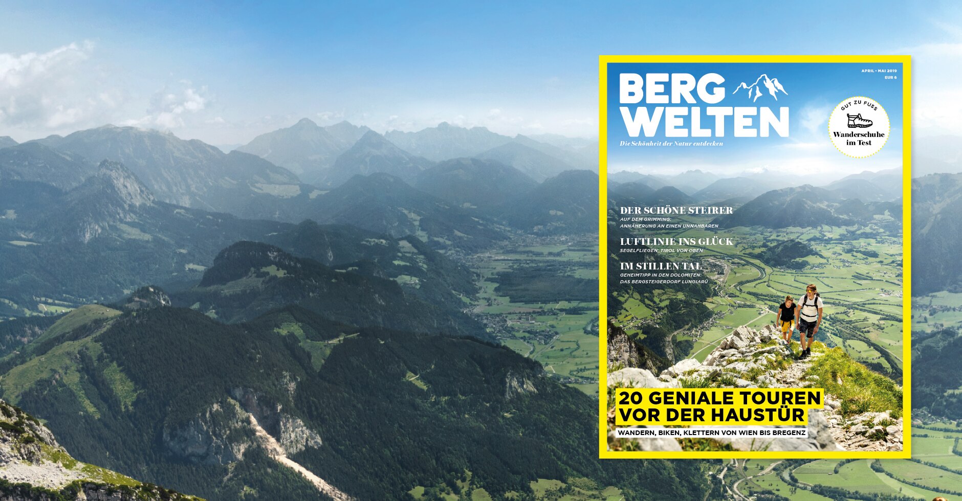 Das Bergwelten Magazin (April/Mai 2019)
