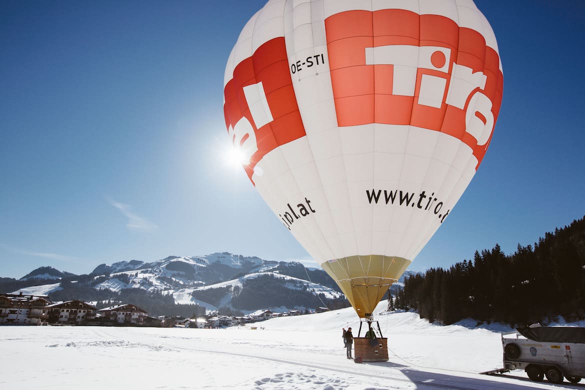 Der große Heißluftballon