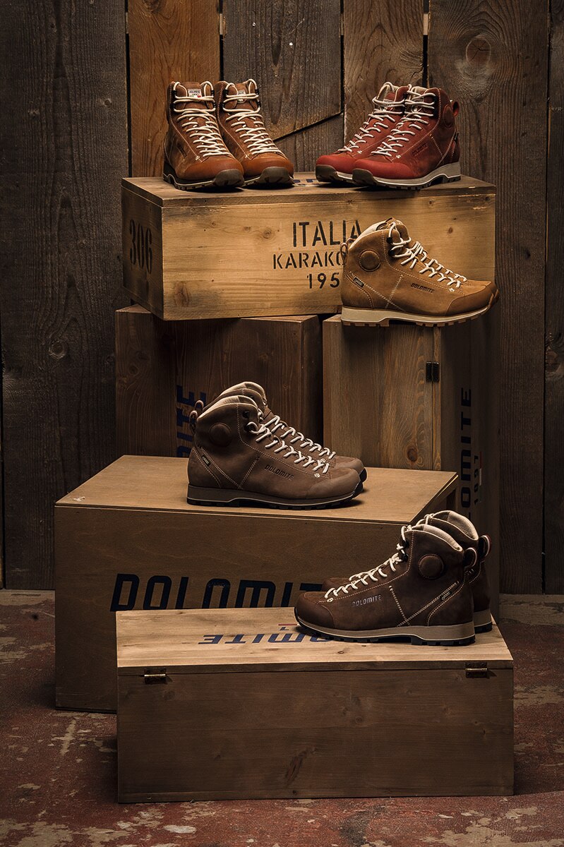 120 Jahre Erfahrung im Schuhmacherhandwerk merkt man den Schuhen von Dolomite an.