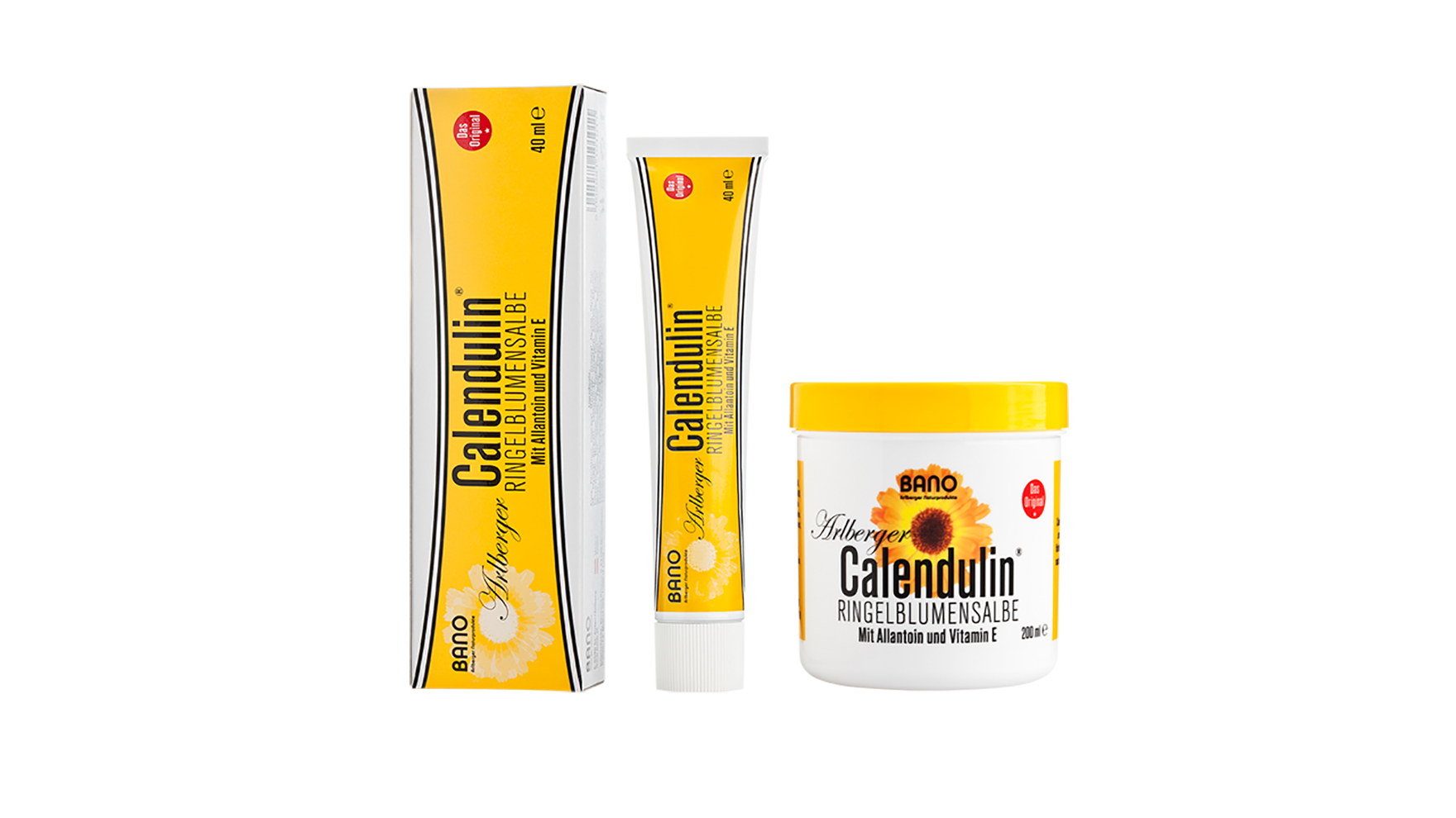 Calendulin® Classic Ringelblumensalbe: Verleiht Geschmeidigkeit und regeneriert bei rauer Haut und Irritationen