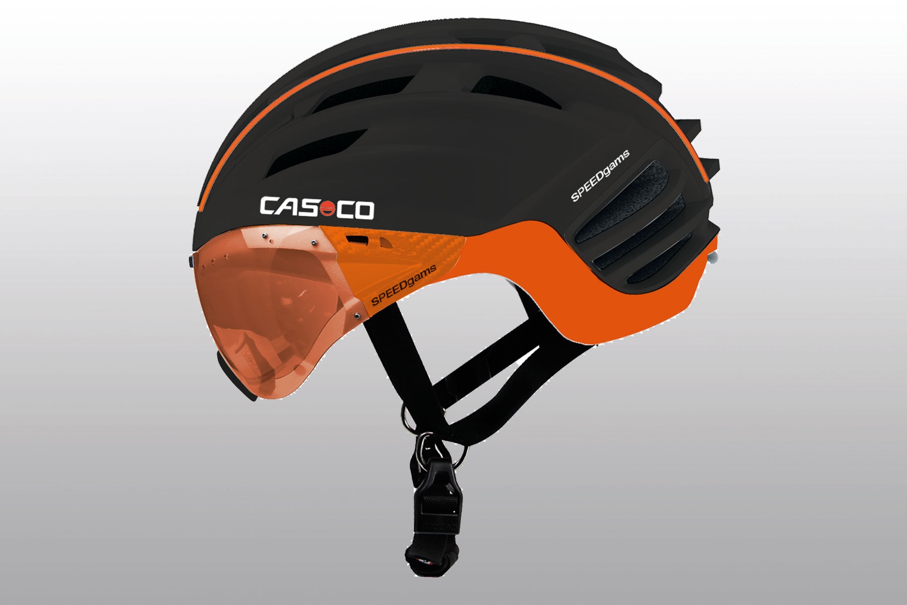 Casco Speedgams Skitourenhelm in Schwarz Orange