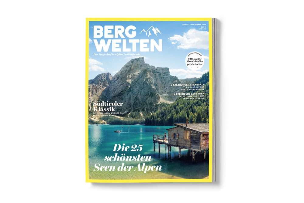 Bergwelten Magazin (August/September 2016) Cover