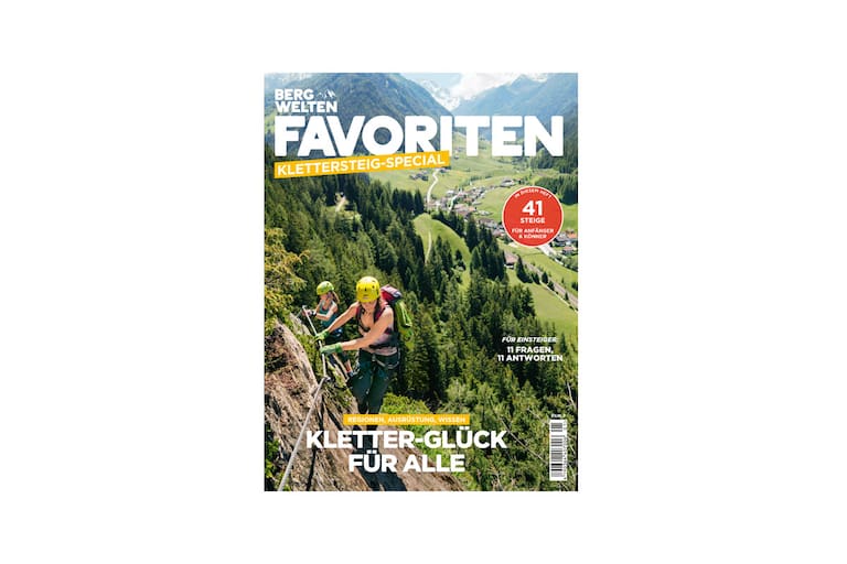 Cover Bergwelten Klettersteig Special