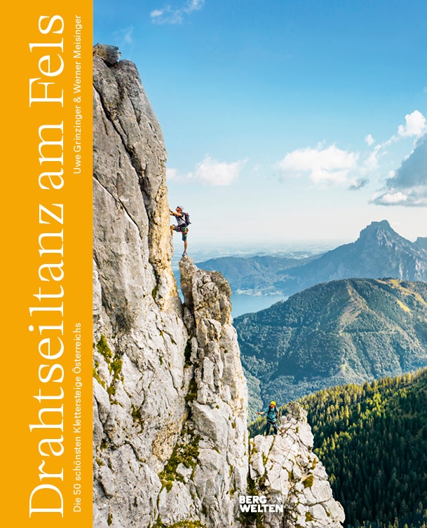 Buchcover: „Drahtseiltanz am Fels“