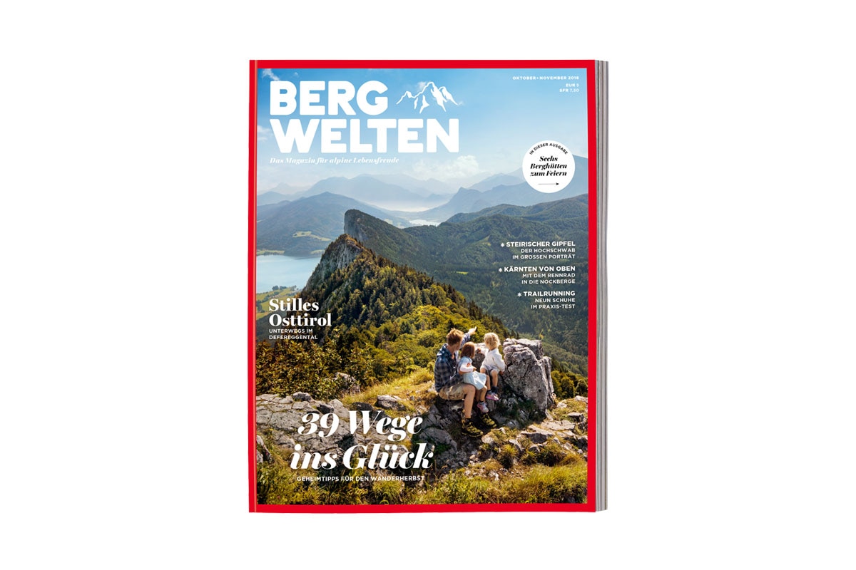 Cover Bergwelten Magazins (Oktober/Novemvber 2016)