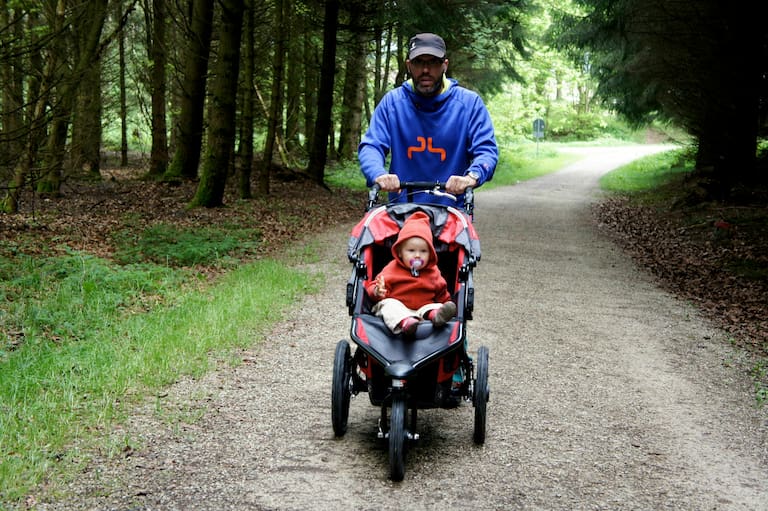 Wandern mit Kinderwagen um Nürnberg