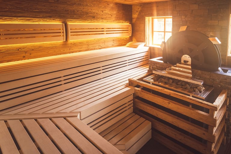 Sauna im Erlebnis- und Wellnessbad Vita Alpina