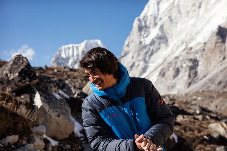 David Lama in Nepal