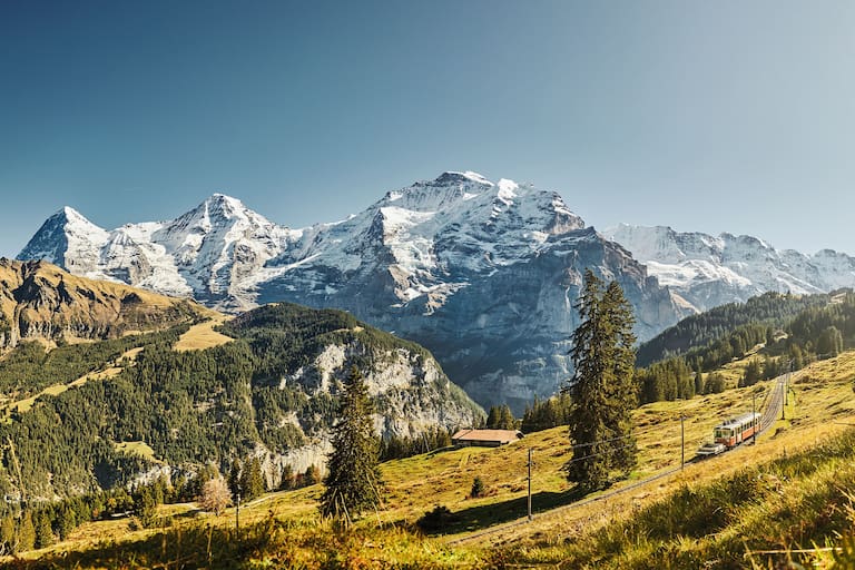 Das Dreigestirn Eiger-Mönch-Jungfrau