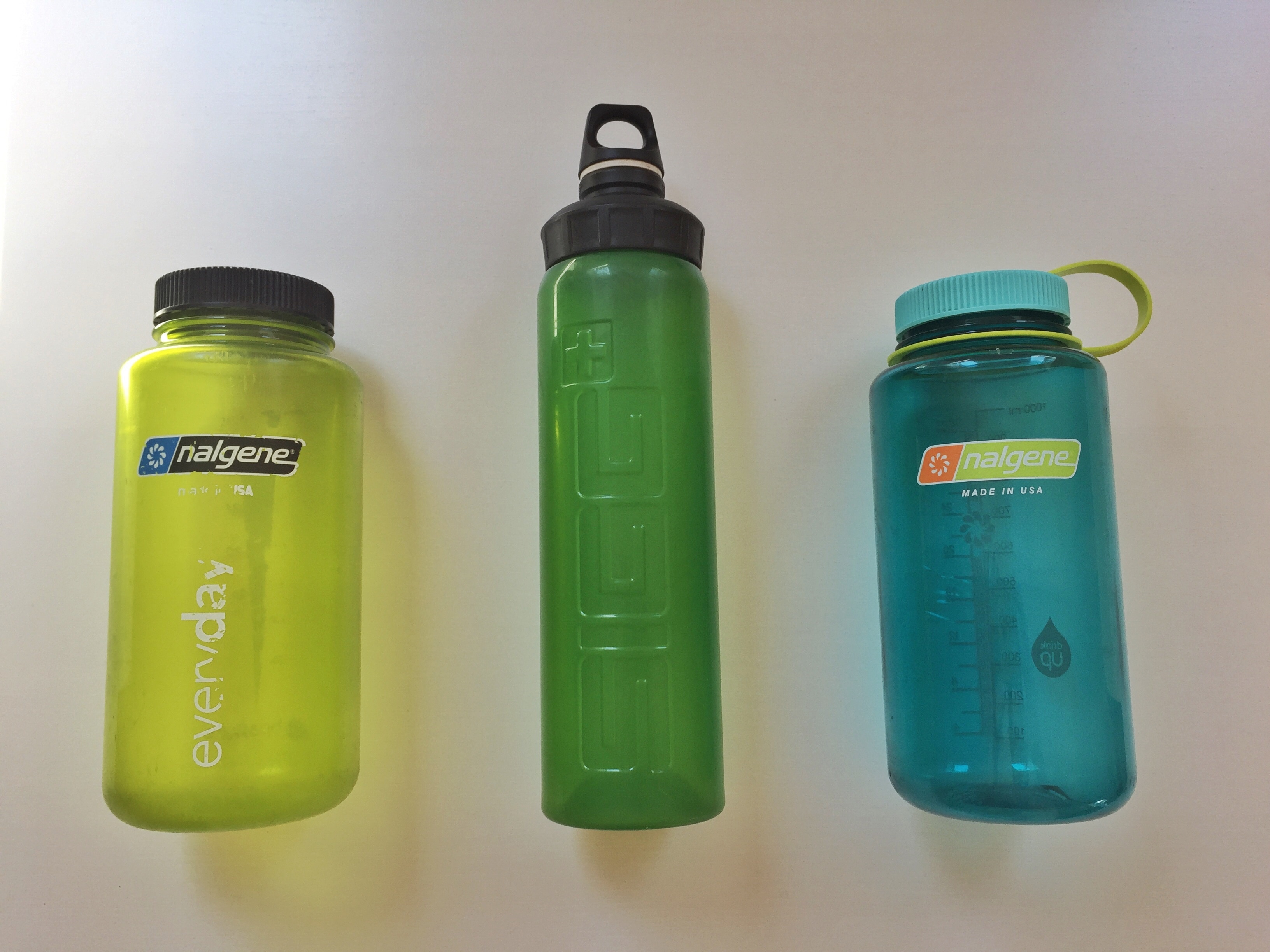 Die BPA-freien Hartplastikflaschen von Nalgene