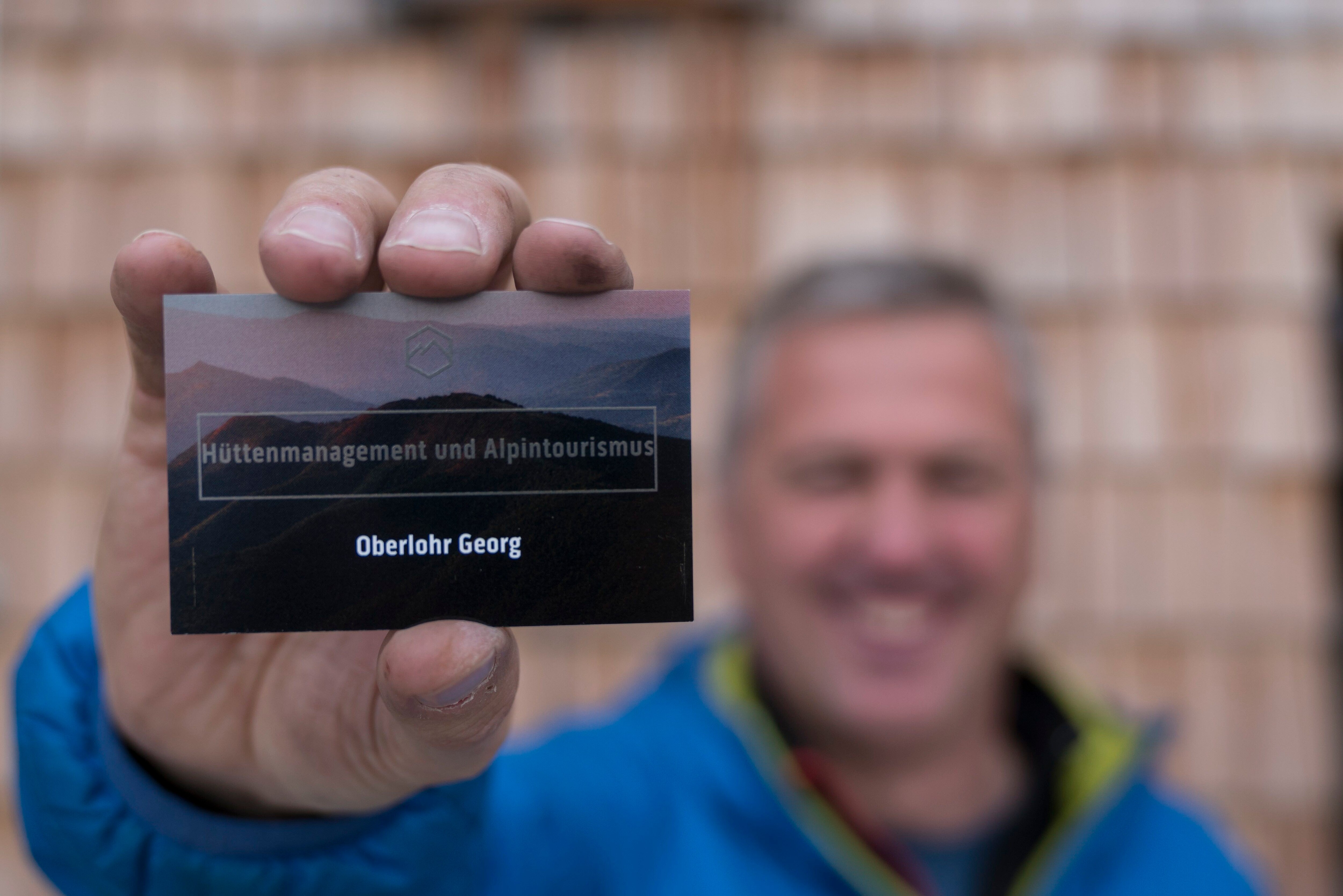 Georg Oberlohr gibt mit seiner Firma „Hüttenmanagement und Alpintourismus" seine Erfahrungen weiter.