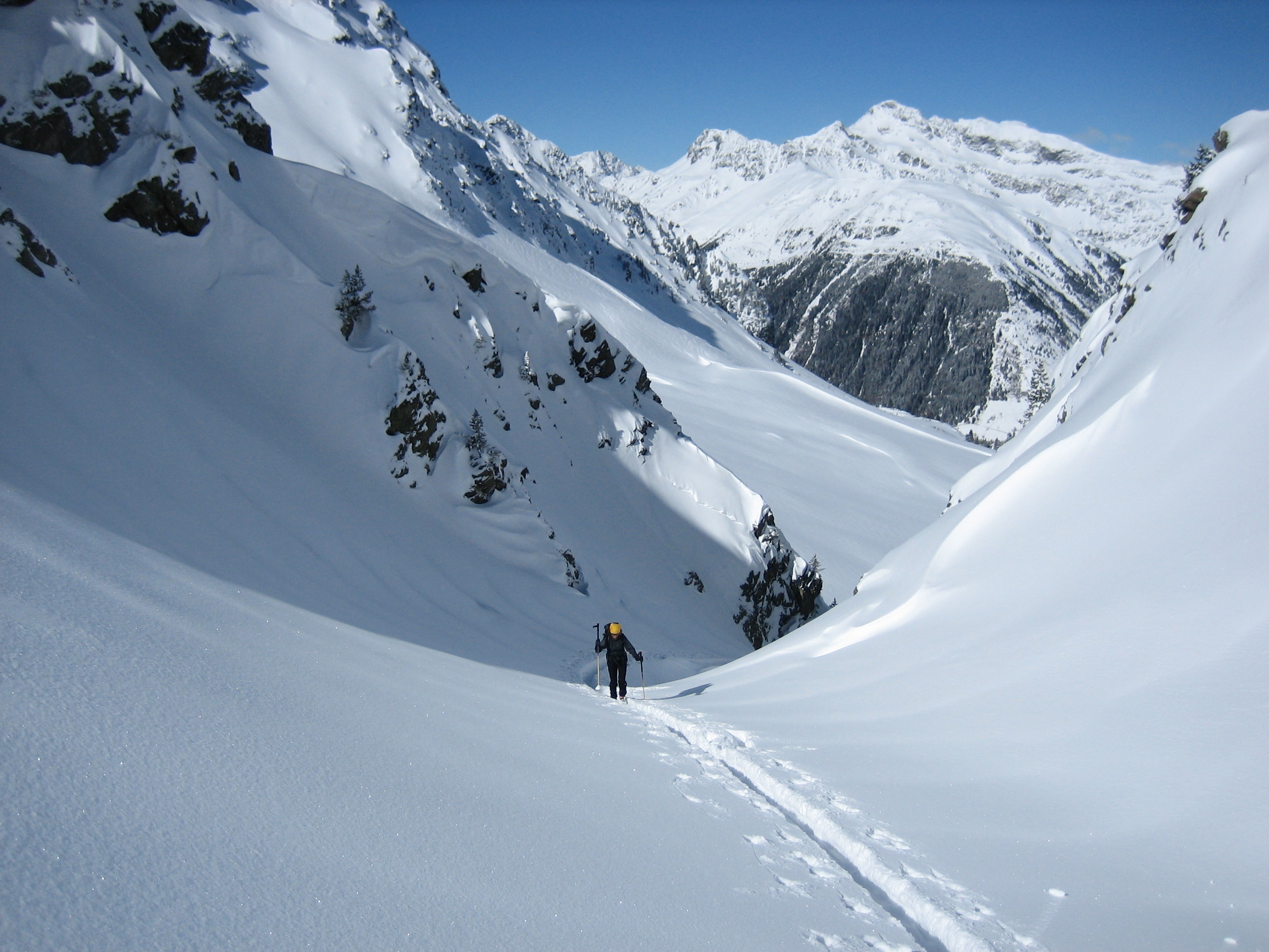 Skitourenparadies Sarntal in Südtirols Süden