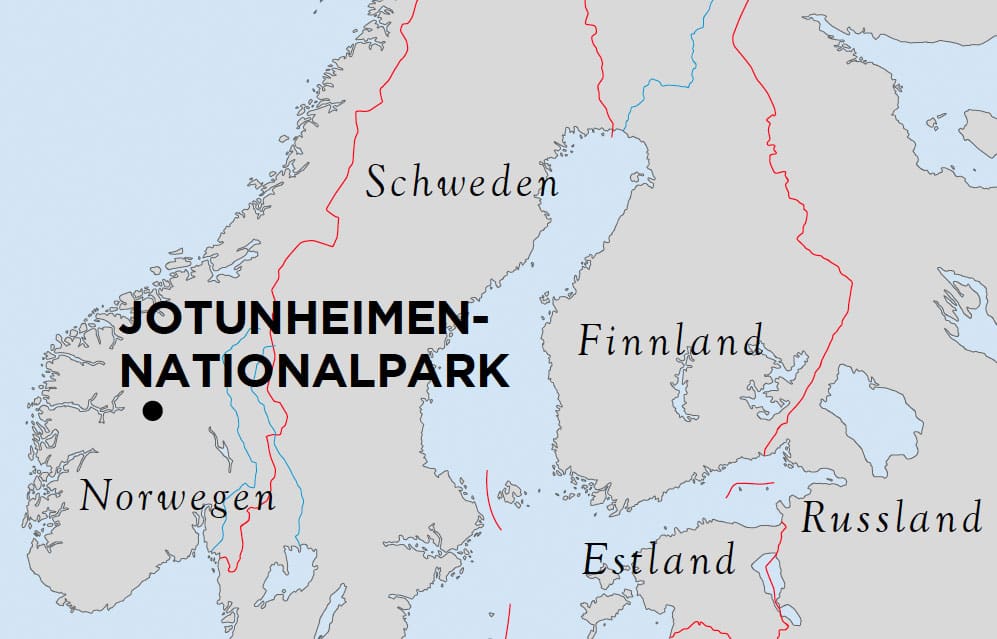 Jotunheimen Norwegen