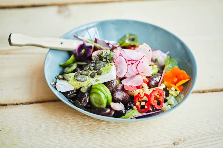 Käferbohnen-Salat