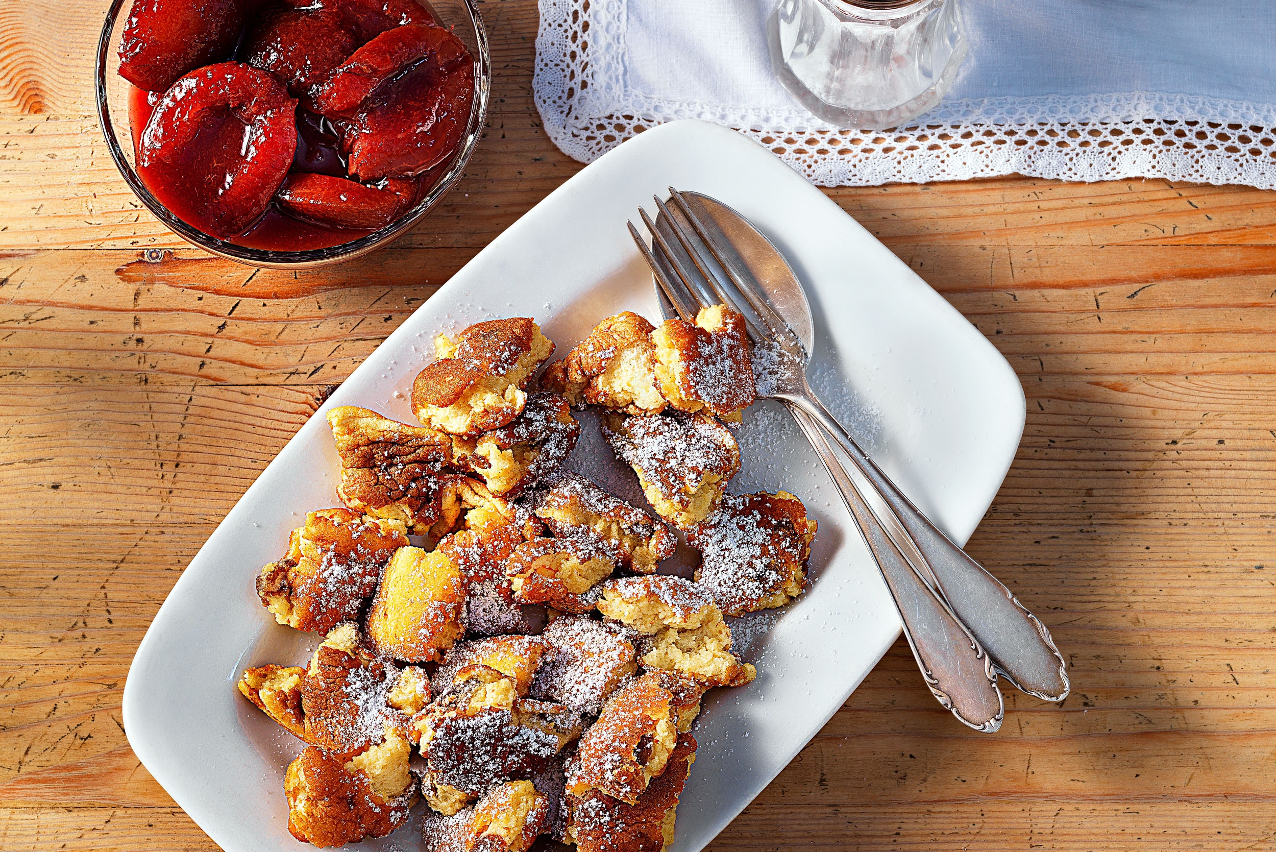 Rezept: Kaiserschmarrn von der Kala-Alm - Bergwelten