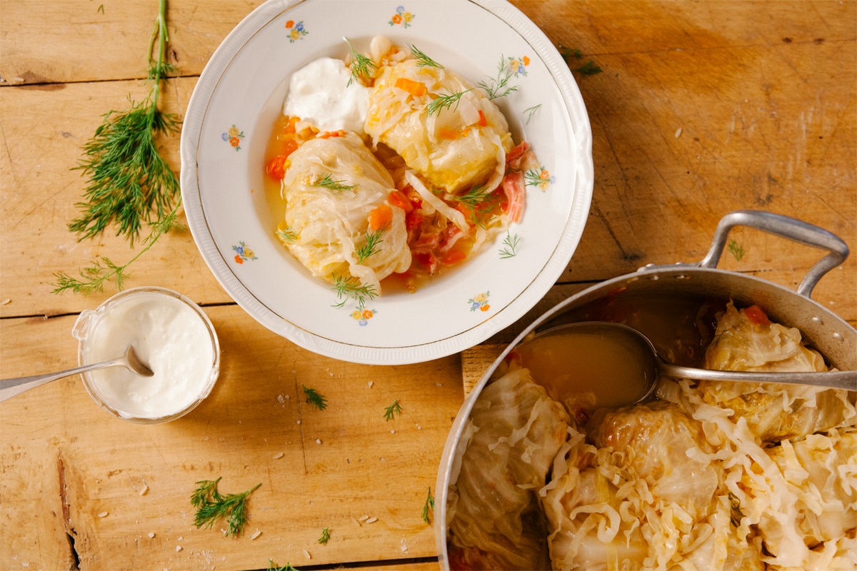 Rezept: Rumänische Krautwickel - Bergwelten