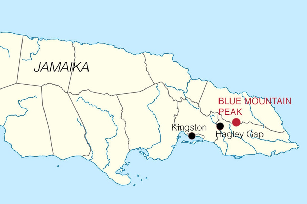 Jamaika-Map