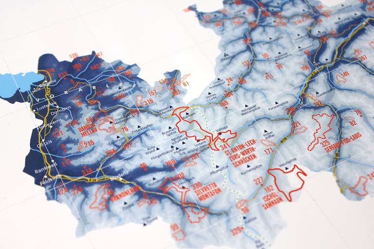 Marmota Maps Österreichs Skigebiete