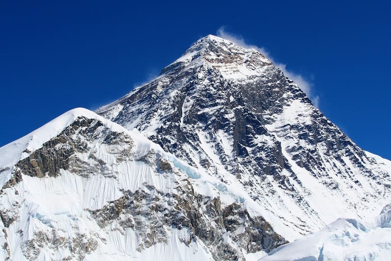 Der Mount Everest in Asien
